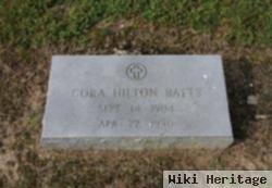 Cora Lee Hilton Batts