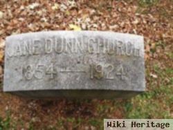 Jane Dunn Church