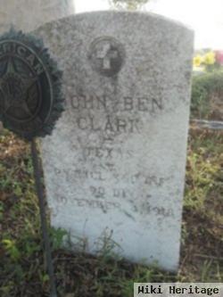 Pfc John Ben Clark