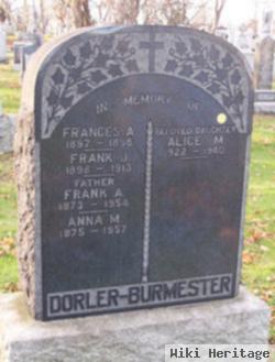 Alice M Burmester