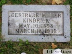 Gertrude Anna Miller Kindrick