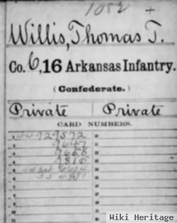 Thomas T. Willis