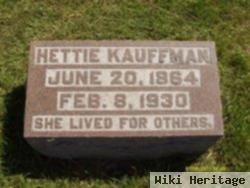 Hettie Kauffman