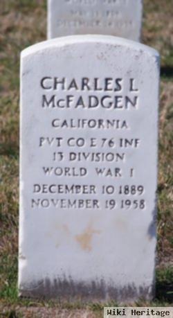 Charles L Mcfadgen