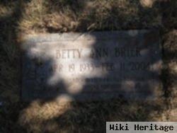 Betty Ann Brier