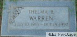 Thelma B Warren