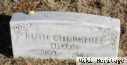 Ruth Churchill Dixon