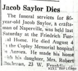 Jacob Thomas Saylor