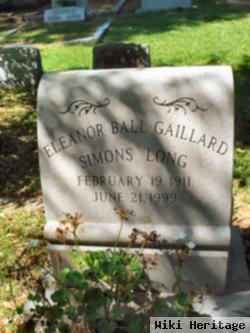 Eleanor Ball Gaillard Long