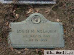 Louise M Mclaurin