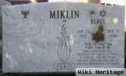 Beryl Miklin