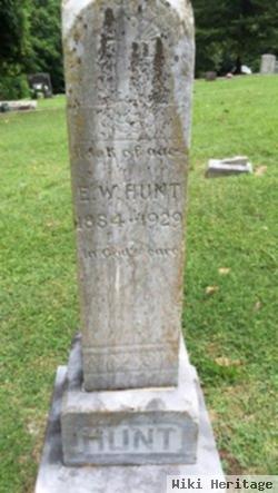 Edgar William Hunt, Sr