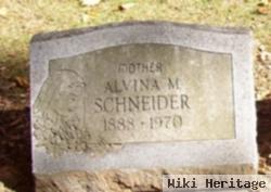 Alvina M Schneider