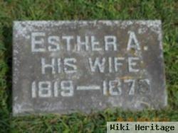 Esther A. Bowers