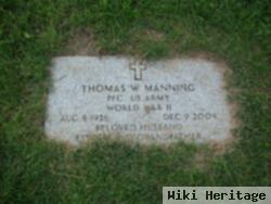 Thomas W Manning