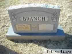 Joseph S Branch