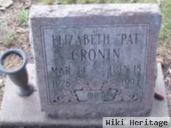 Elizabeth "pat" Cronin