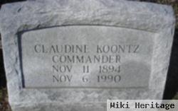 Claudine Koontz Commander