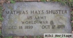 Mathias Hays Shuster