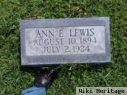 Ann E Lewis