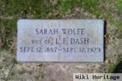 Sarah Wolfe Dash