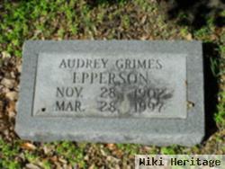 Audrey Pearl Grimes Epperson