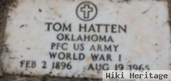 Pfc Tom Hatten