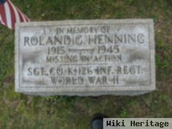 Roland G Henning