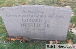 Leonard J. Hester, Sr