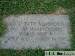 Lois Tate Kliefoth