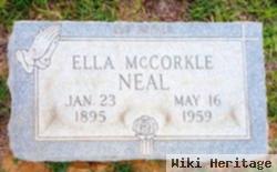 Ella Mccorkle Neal