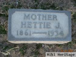 Etta J "hettie" Copeland Holmes