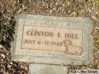 Clinton Earl Hill