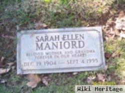 Sarah Ellen Maniord