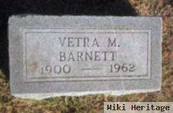 Vetra M. Barnett