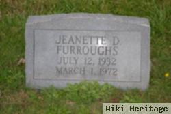 Jeanette D. Furroughs