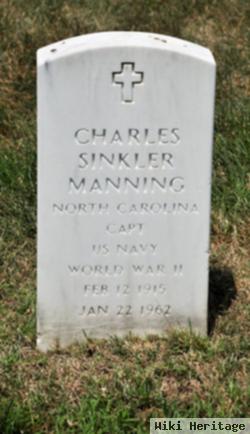 Capt Charles S Manning, Jr