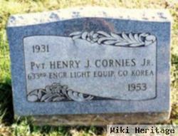 Pvt Henry J Cornies, Jr