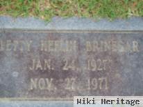 Betty Heflin Brinegar