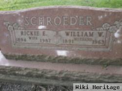 Rickie E. Schroeder