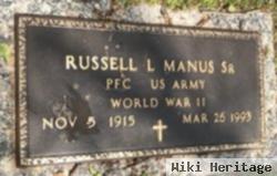 Russell L Manus, Sr