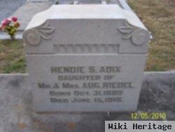 Henriette Sophie "hendie" Riedel Adix