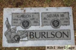 Velma M Burlson