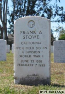 Frank A Stowe