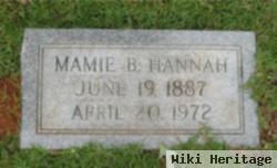 Mamie B Hannah