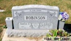 Harold H "ham" Robinson