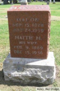 Mattie M. Ike Manson