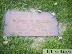 Robert W Wilson