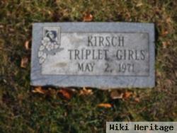 Triplet Girls Kirsch