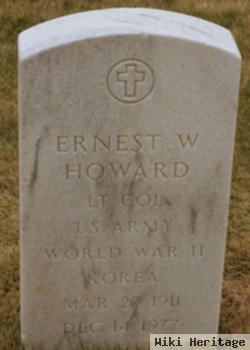 Ernest W Howard